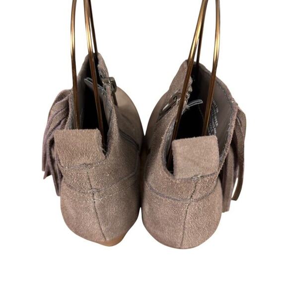 Steve Madden Cian Womens Western Fringe Ankle Boots Booties Brown Shoes sz 7.5 - Picture 10 of 16